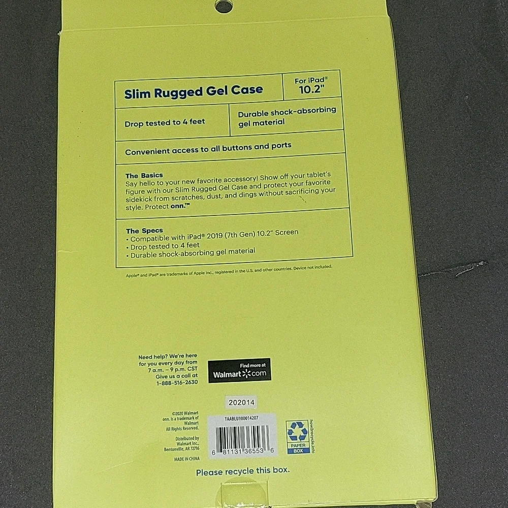 Ipad gel case NIB